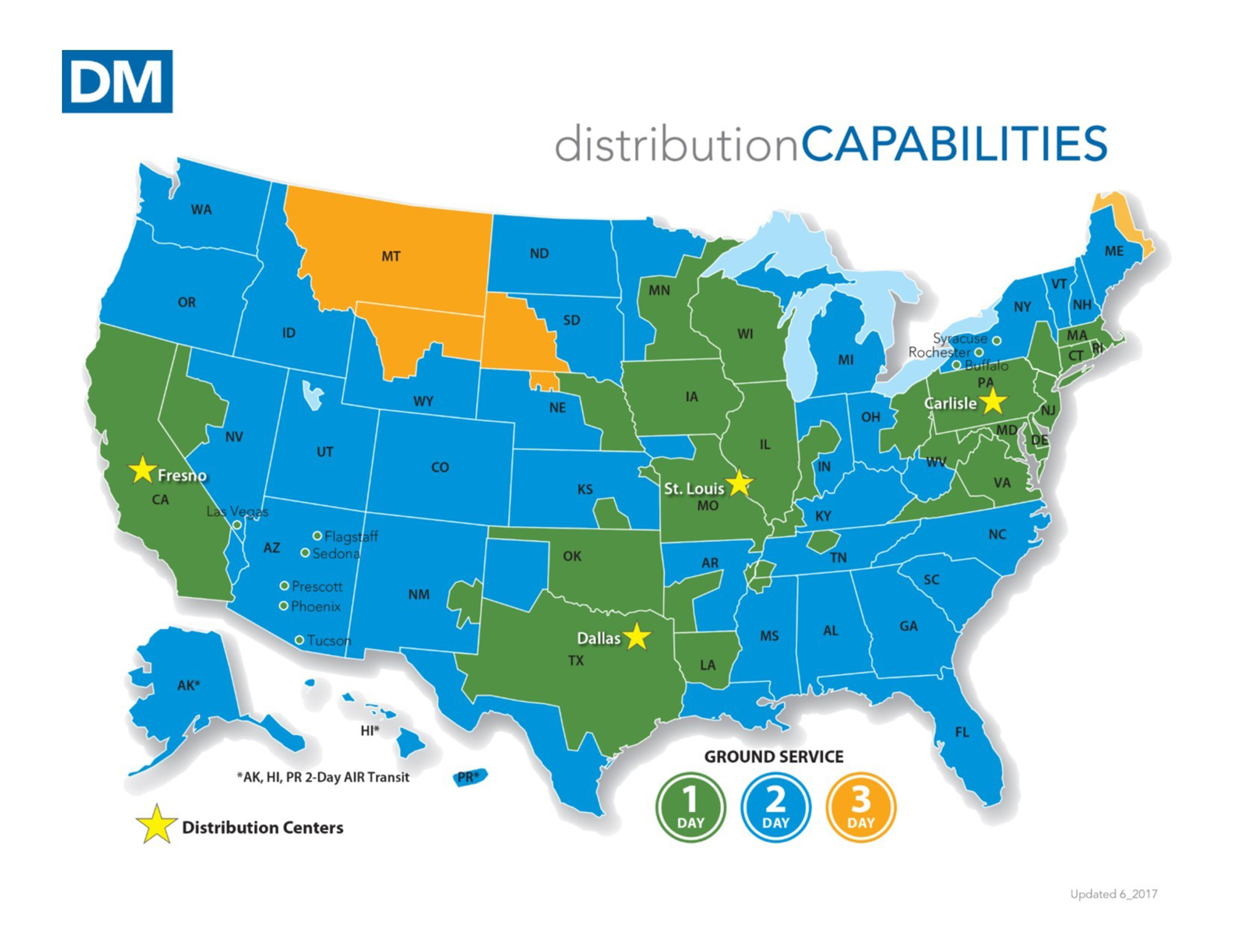 Distribution Maps