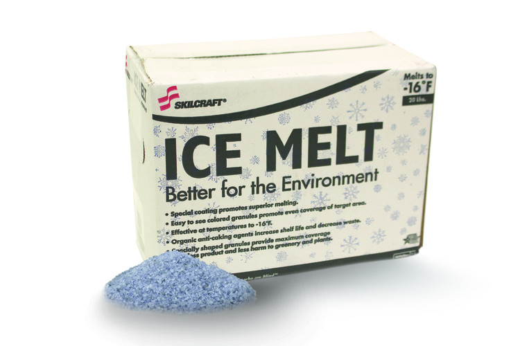 ICE MELT/DE-ICER, 20 LBS.