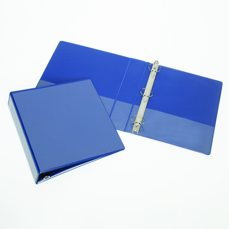 3-RING BINDER WITH CLEAR OVERLAY  -  3 I