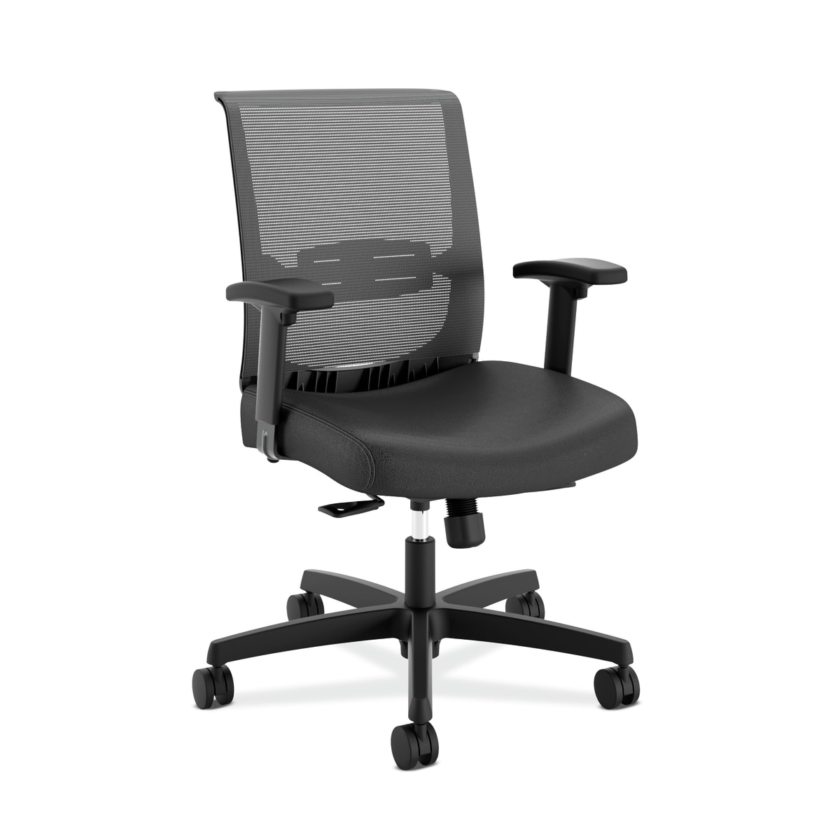 HON Convergence Task Chair - Synchro-Tilt With Seat Slide Control - Height- and Width-Adjustable Arms