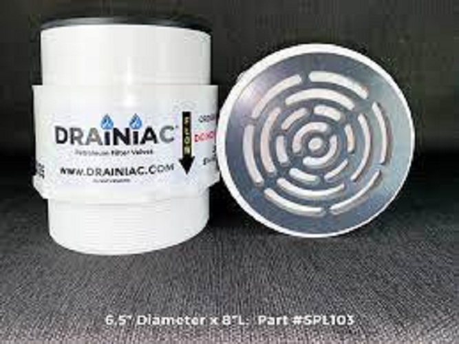 Drainiac Petroleum Filter Valve - 6"