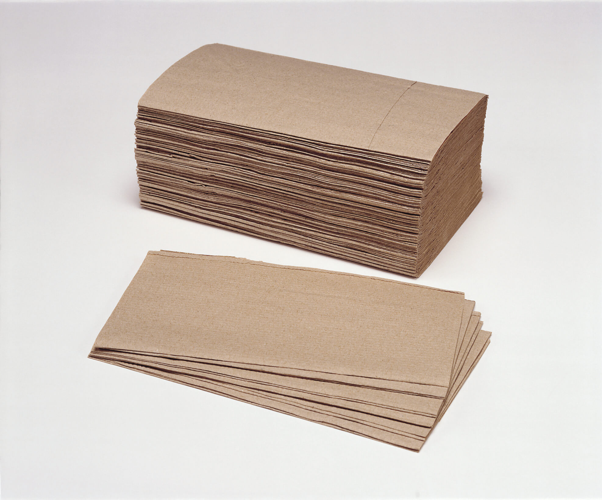 FOLDED PAPER TOWELS, KRAFT, 9 1/4 X 5 3/