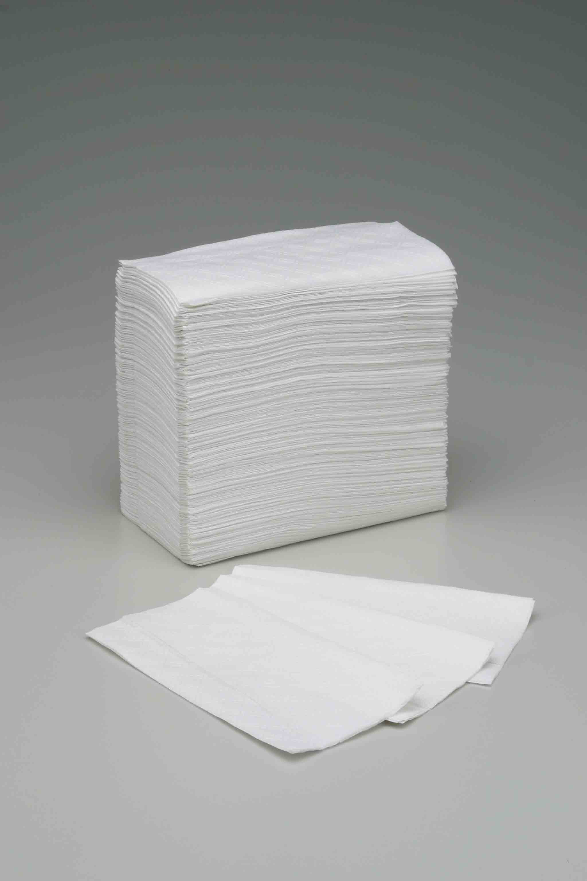 TABLE NAPKIN, JUNIOR, 1-PLY, WHITE, 1000