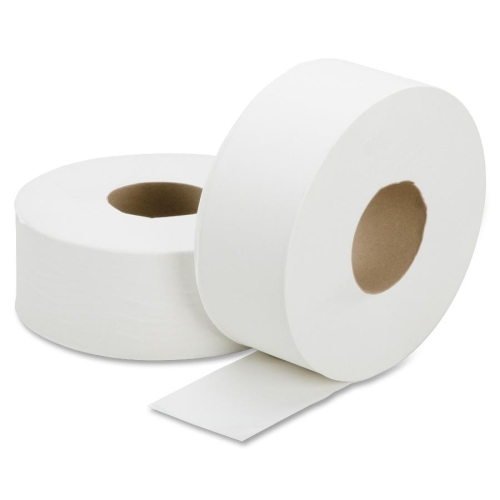 JUMBO ROLL TOILET TISSUE, 1-PLY, 2000FT,