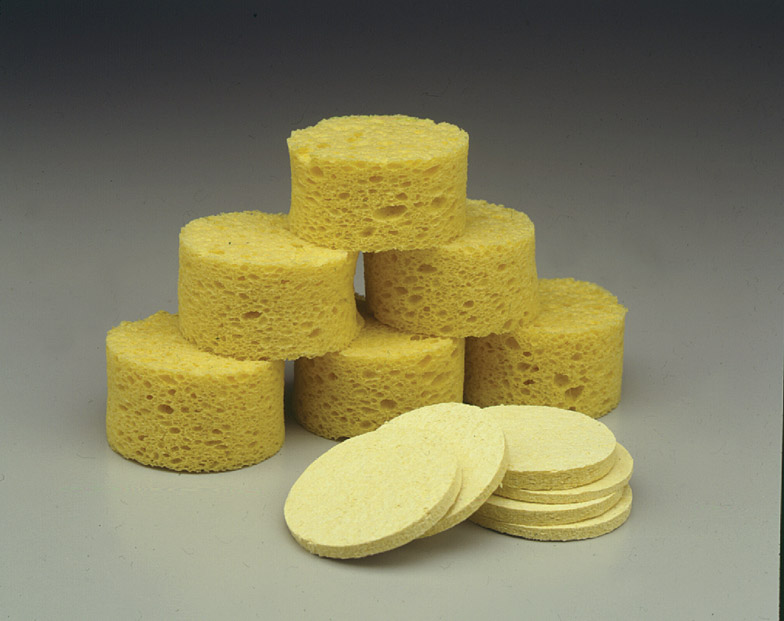 CELLULOSE SPONGE-COARSE-TEXTURED COMPRES