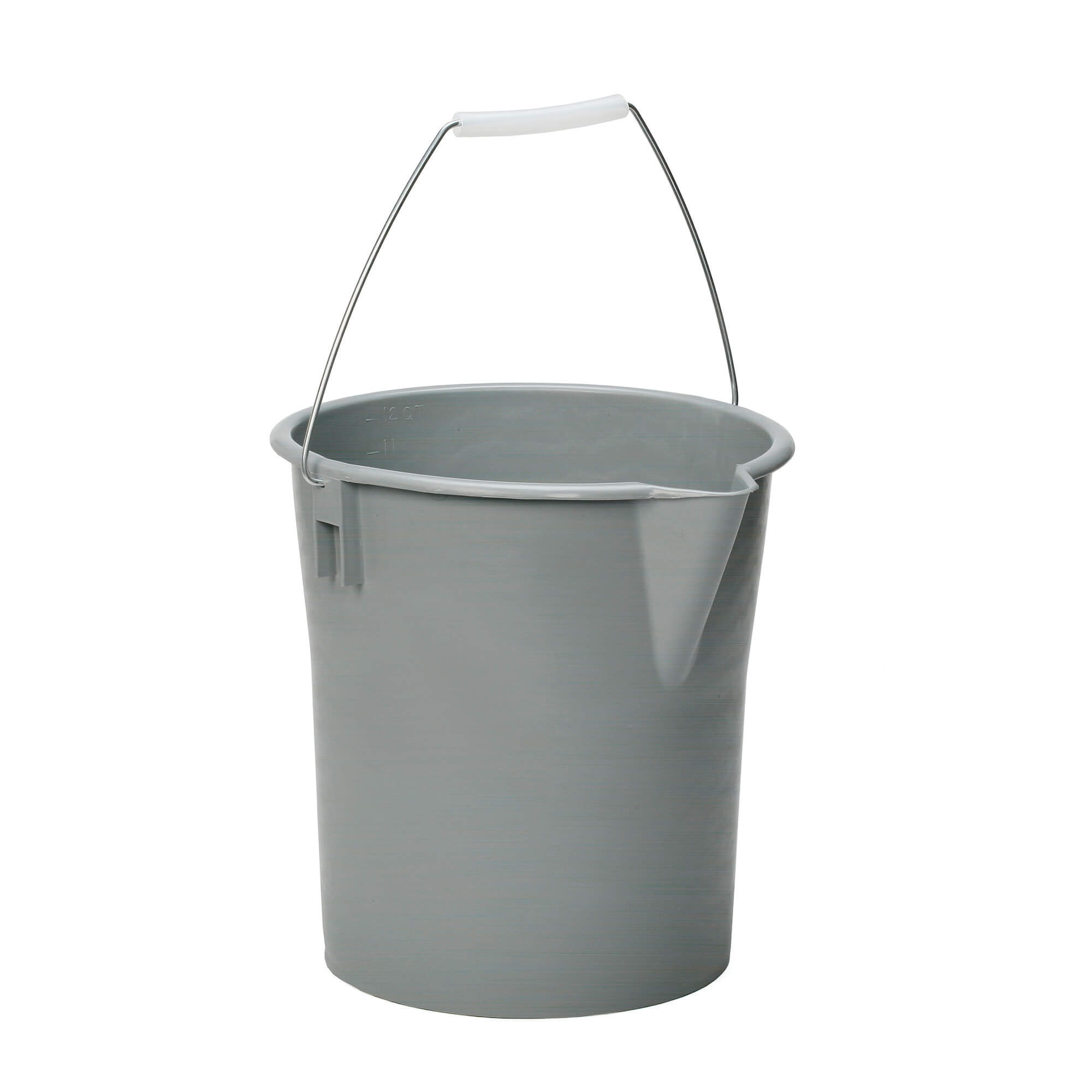 PLASTIC UTILITY PAIL WITH POURING LIP -