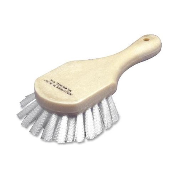 ALL-PURPOSE SCRUB BRUSH, PLASTIC BLOCK,