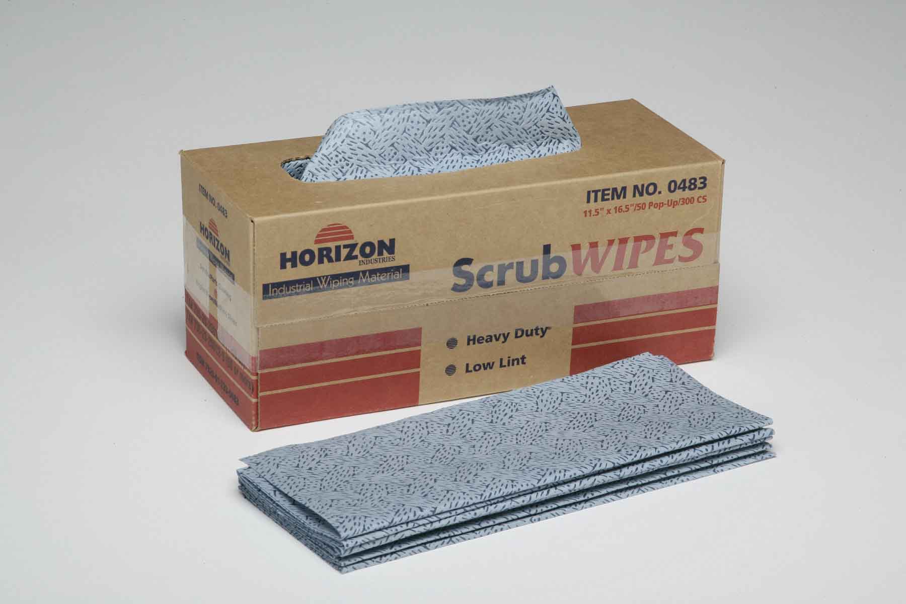 SCRUBWIPES PREPARATION WIPERS, BLUE, 300