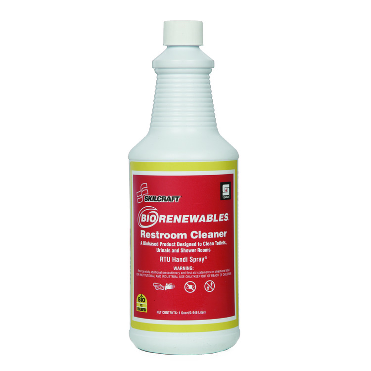 Spartan BioRenewables Restroom Cleaner, 12/BX