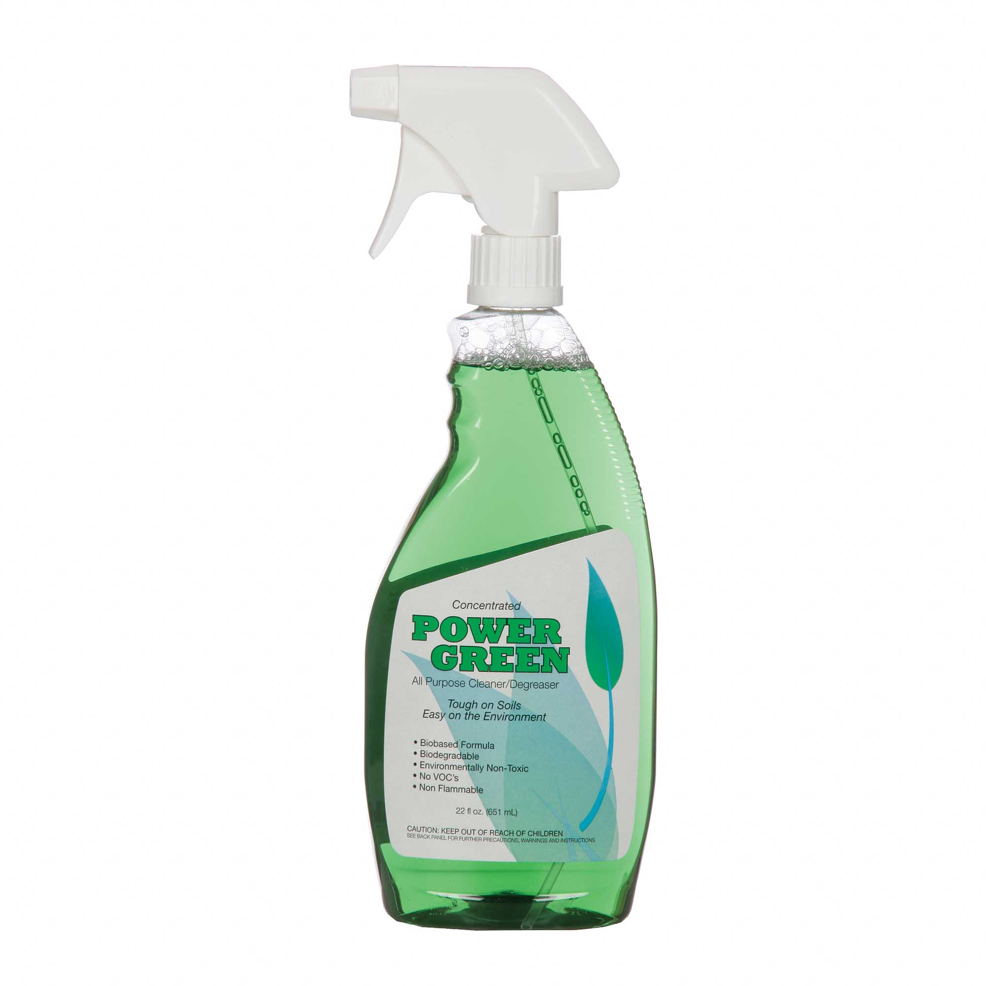 POWER GREEN CLEANER/DEGREASER, 22OZ