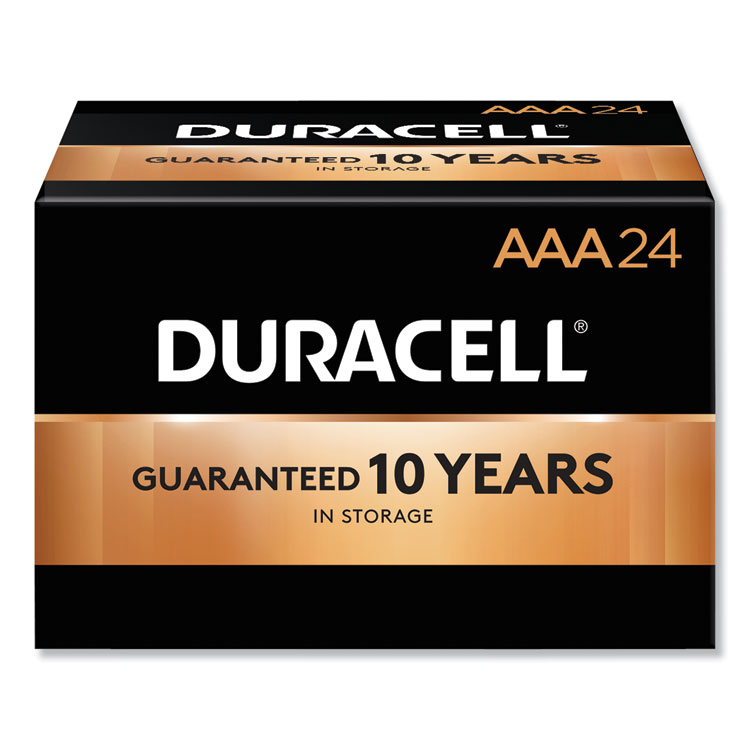 Duracell 'AAA' Coppertop, 24/PK