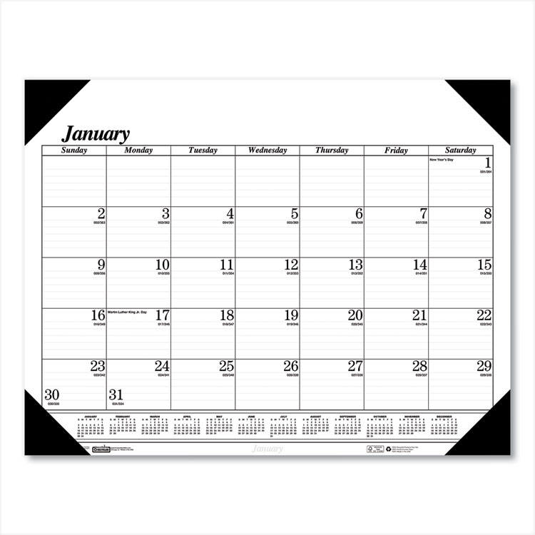 2023 Monthly Desk Pad Calendar, 22x17