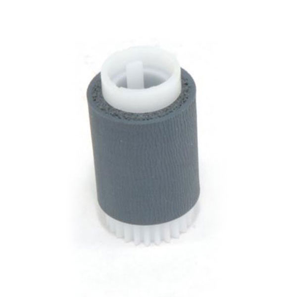 HP Pickup Roller (Gray Spongy Rubber Roller on a White Cylinder & 24 Tooth White Gear on One Side)
