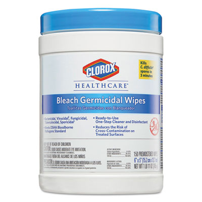 Clorox Healthcare Germicidal Wipes, 1/EA