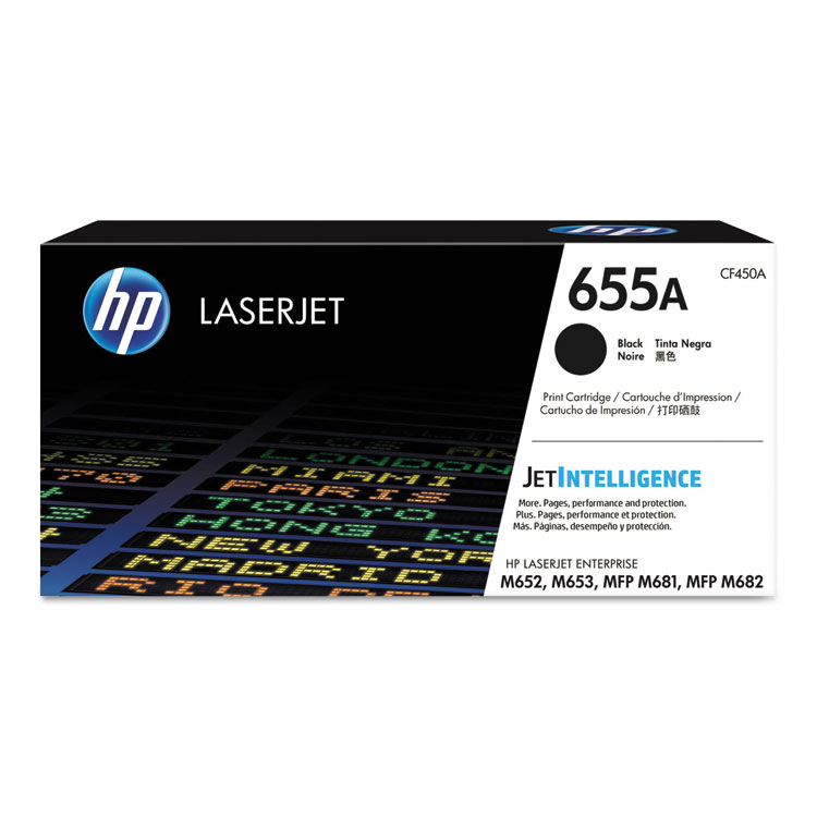 OEM HP Toner, Black, Yld 12500