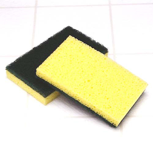 Skilcraft Sponge Scrubber Polyester, 1/EA