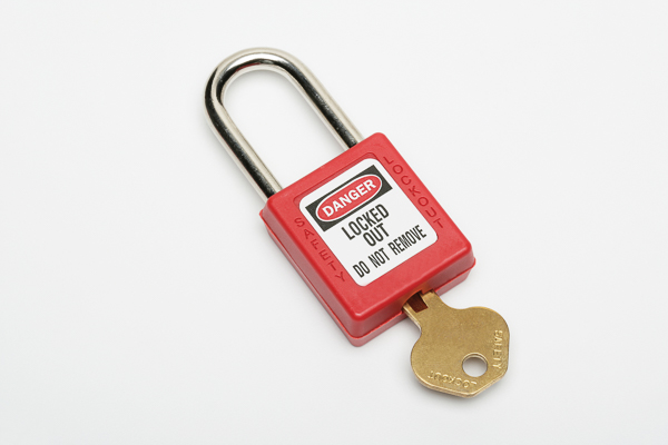 LOCKOUT TAGOUT PADLOCKS, 1 KEYED DIFFERE