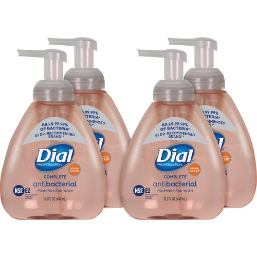 Dial PRO Antibacterial Foaming Soap, 4/CT