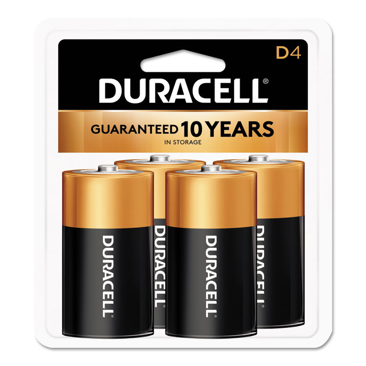 Duracell 'C' Alkaline Batteies, 4/PK