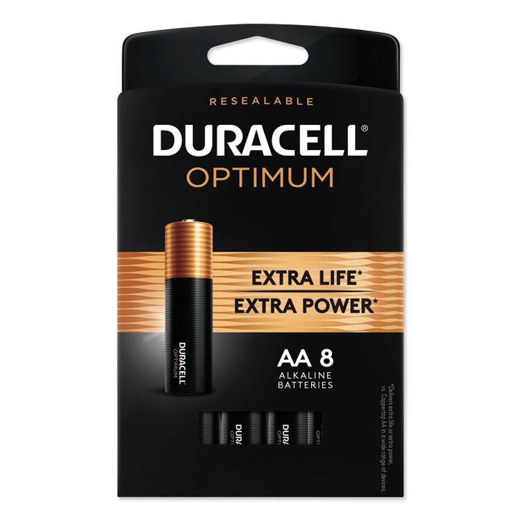 Duracell 'AA' Optimum, 8/PK