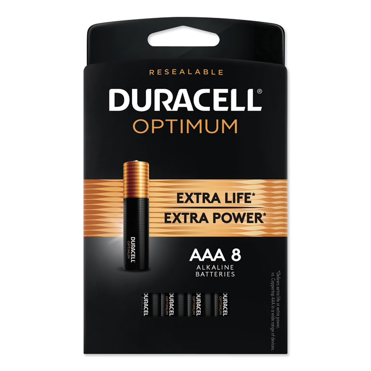 Duracell 'AAA' Optimum, 8/PK