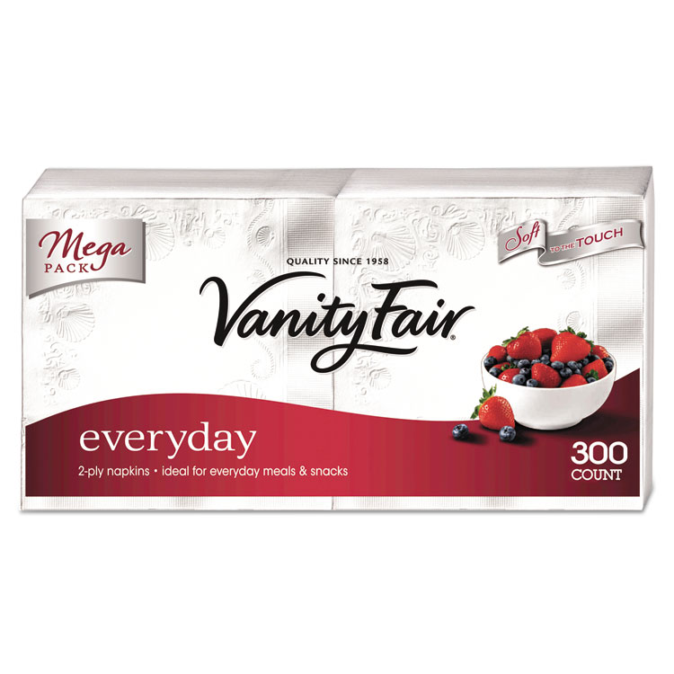 NAPKINS,EVERYDAY,300PK,WH