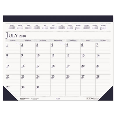 2022-2023 Academic Desk Pad Calendar, 18.5x13