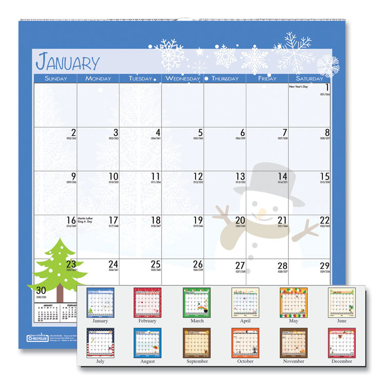 2023 Seasonal Wall Calendar, 12x12