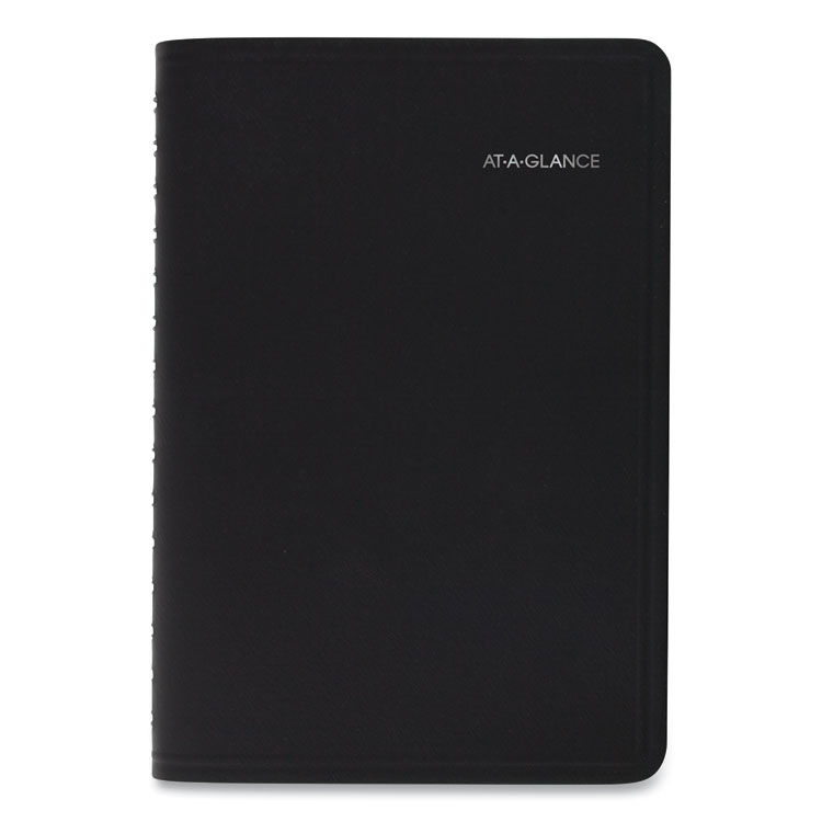 2023 QuickNotes Daily Planner 8.5"x5.5", Black