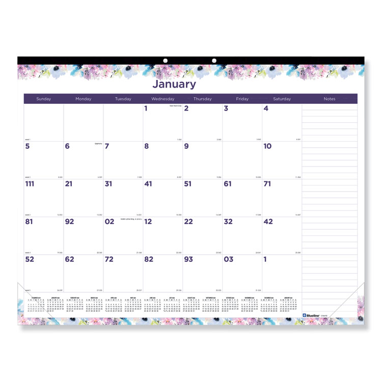 2023 Passion Deskpad Calendar, 22x17