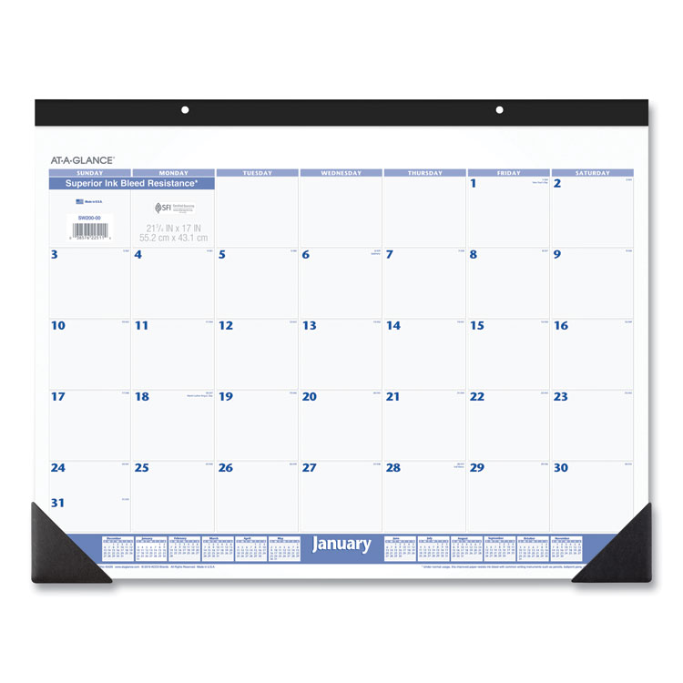 2023 Desk Pad Calendar, 22 x 17
