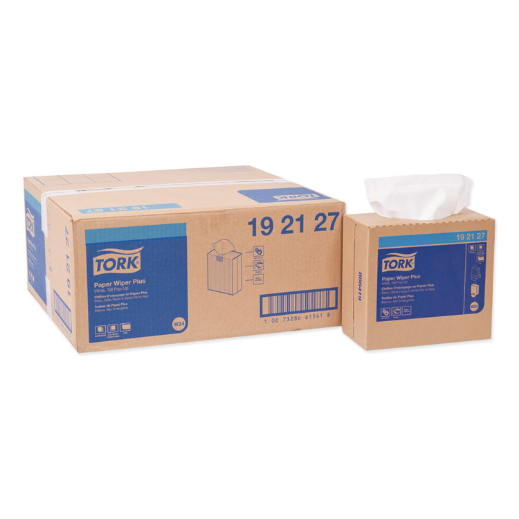 WIPER,PAPER PLUS,1PLY,WH