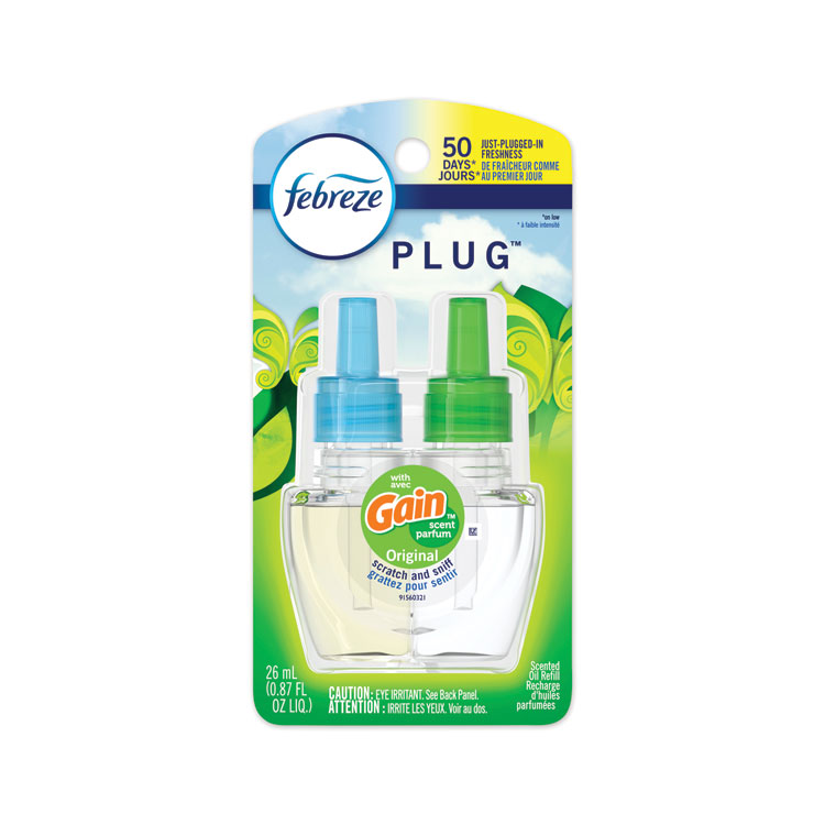 PLUG Air Freshener Refills, Original 6/CT