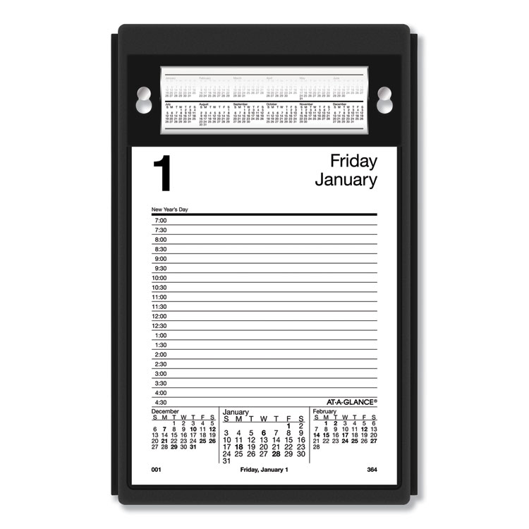 2023 Pad Style Desk Calendar Refill, 5 x 8
