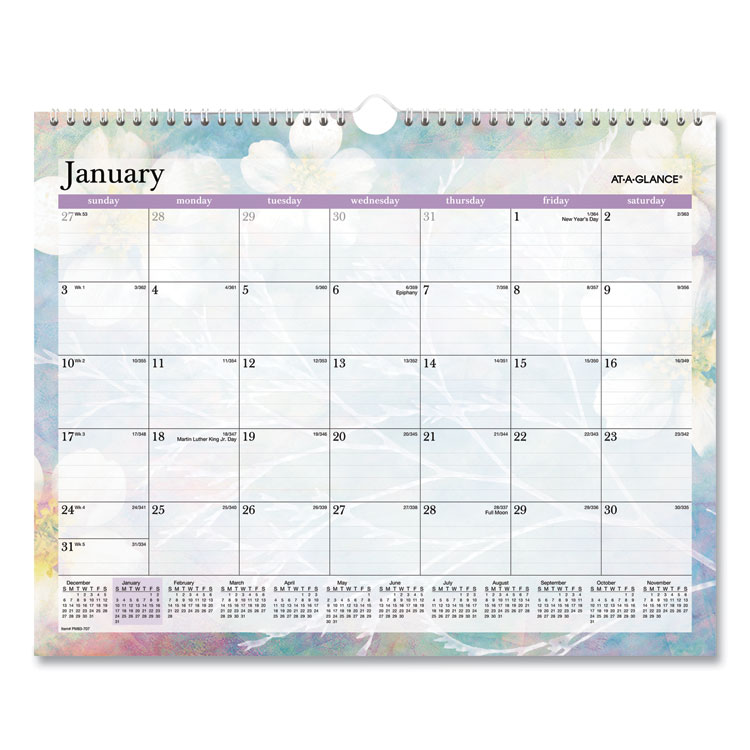 2023-2024 Dreams Monthly Wall Calendar 15x12