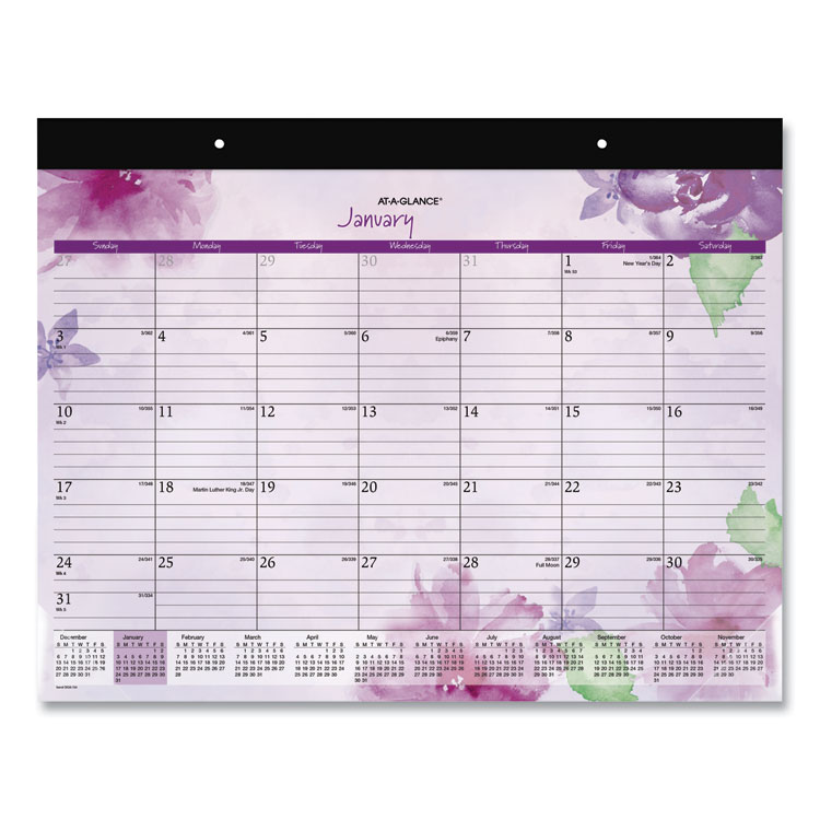 2023 Beautiful Day Desk Pad Calendar, 21.75x17