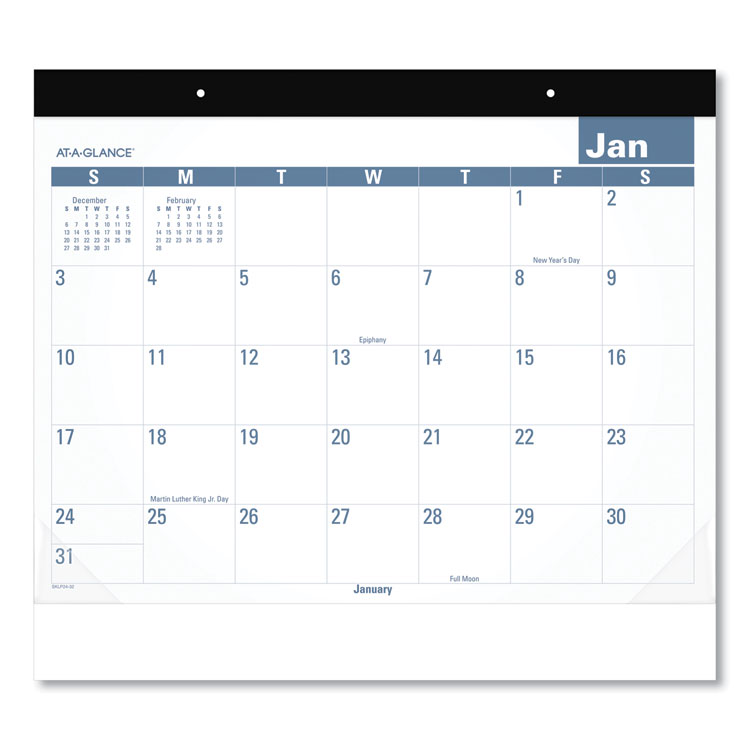 2023 Easy-to-Read Monthly Desk Pad, 22 x 17