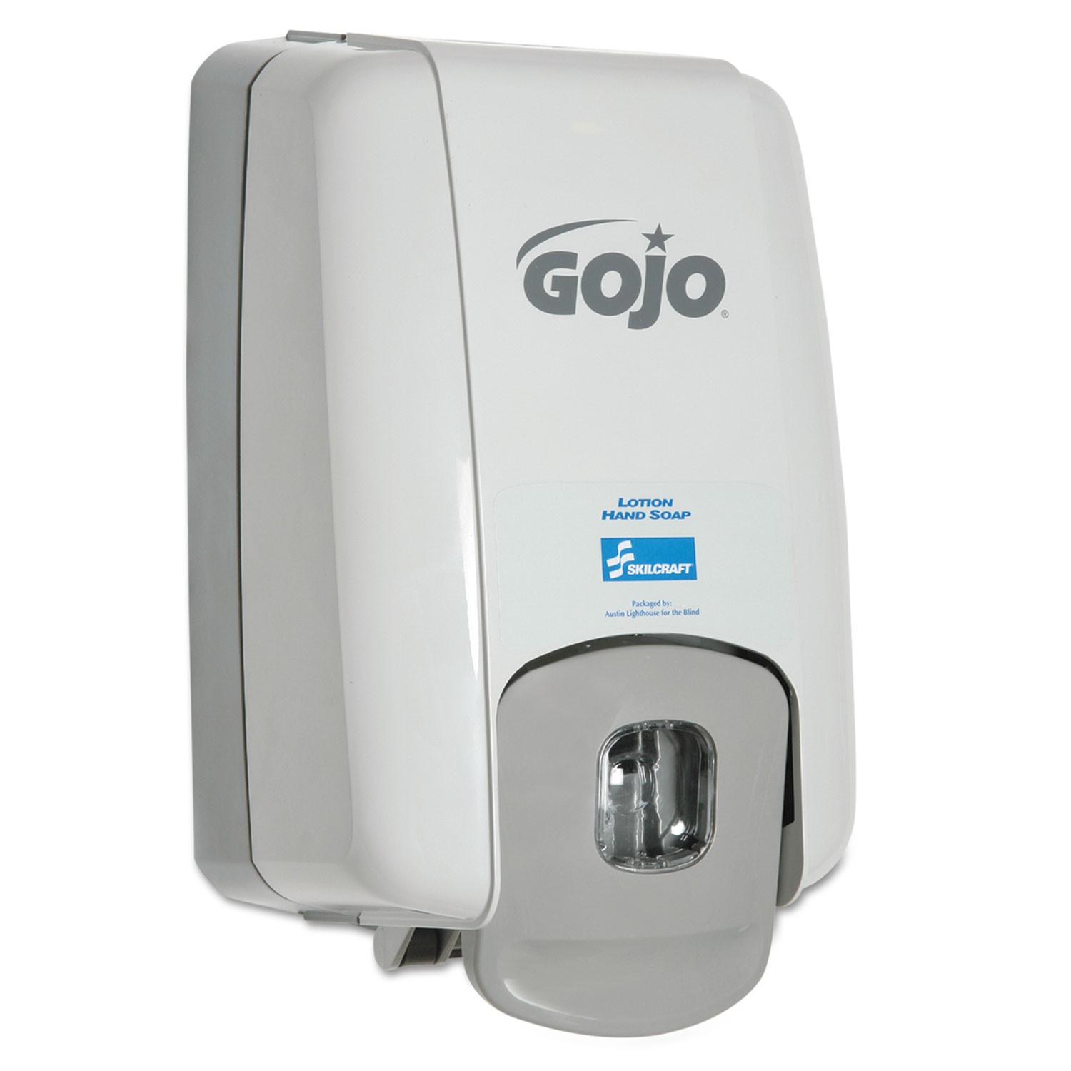 GOJO HAND SOAP DISPENSER, GRAY, 6 X 4 1/