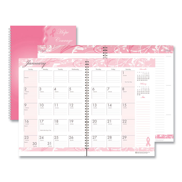 2023 Breast Cancer Awareness Planner 10x7