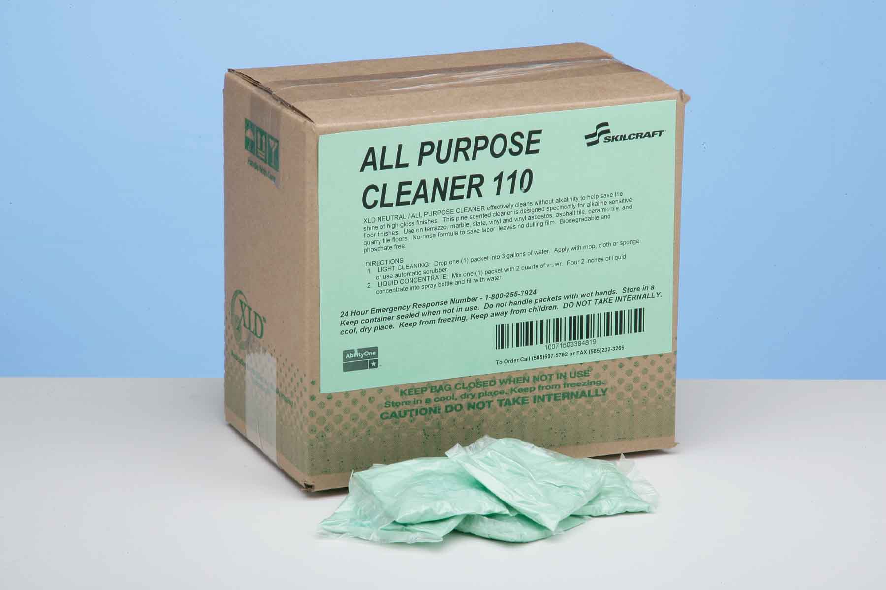 1/2 OZ PACKET 100/PK ALL PURPOSE CLEANER