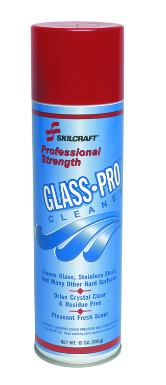 GLASS PRO PROFESSIONAL STRENGTH CLEANER