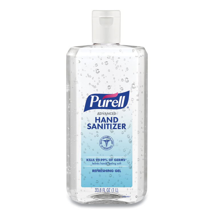 SANITIZER,FLIP CAP, 1L