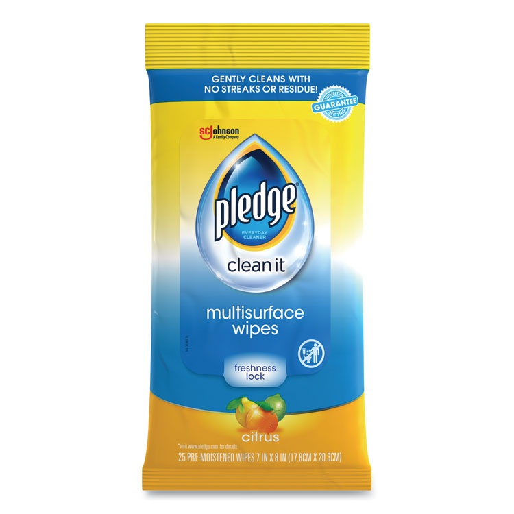 WIPES,PLEDGE,CITRUS,24/PK